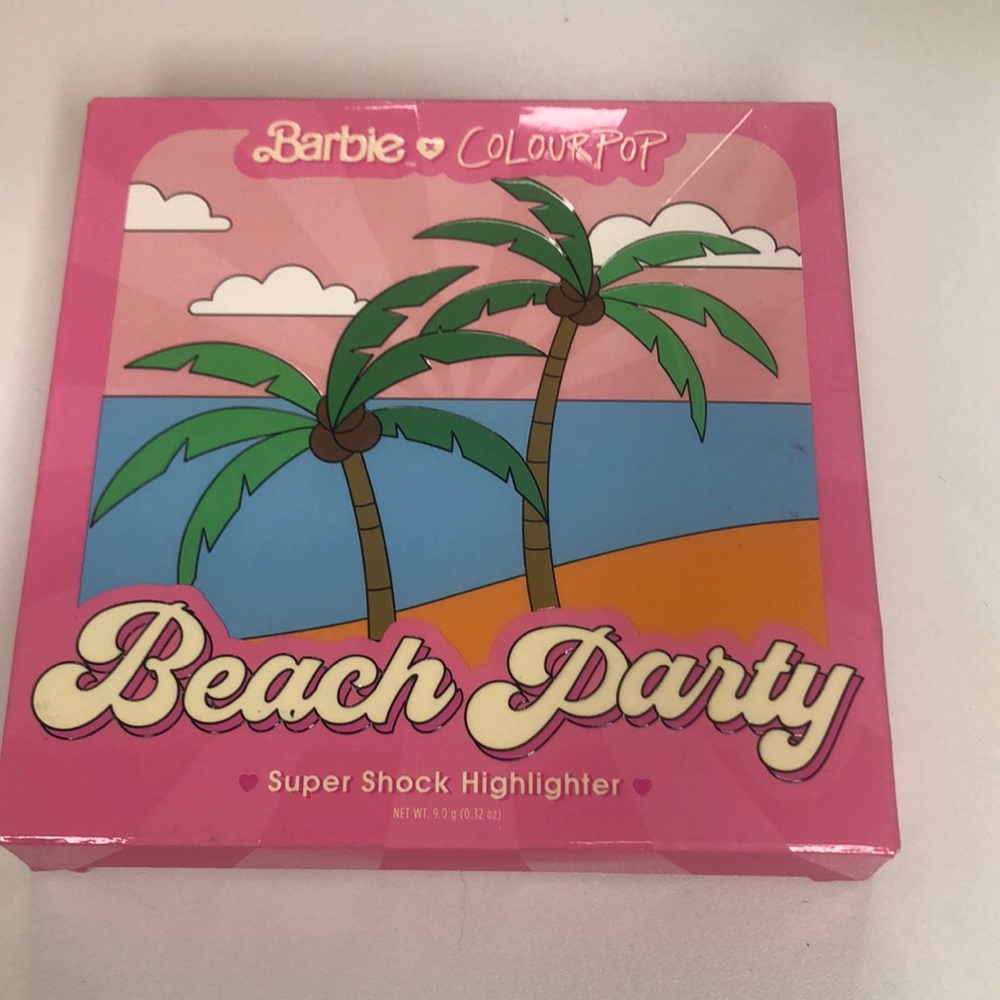 Colourpop x Barbie highlighter